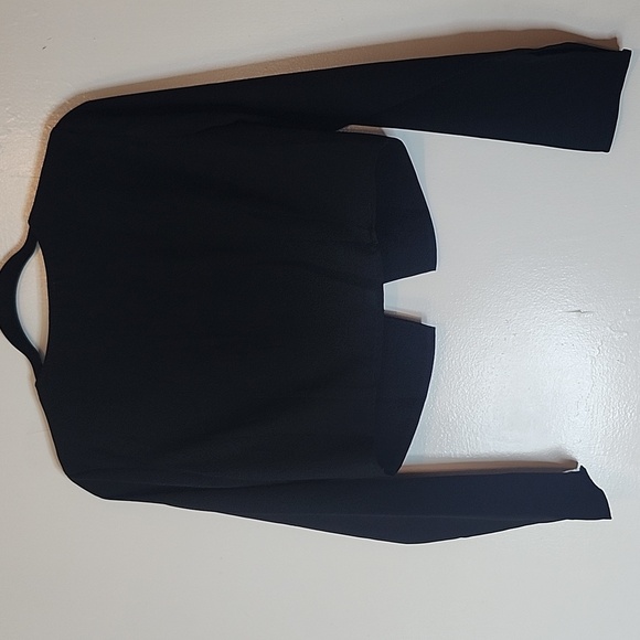 Princess Polly Black Cropped Cardigan - Picture 7 of 9